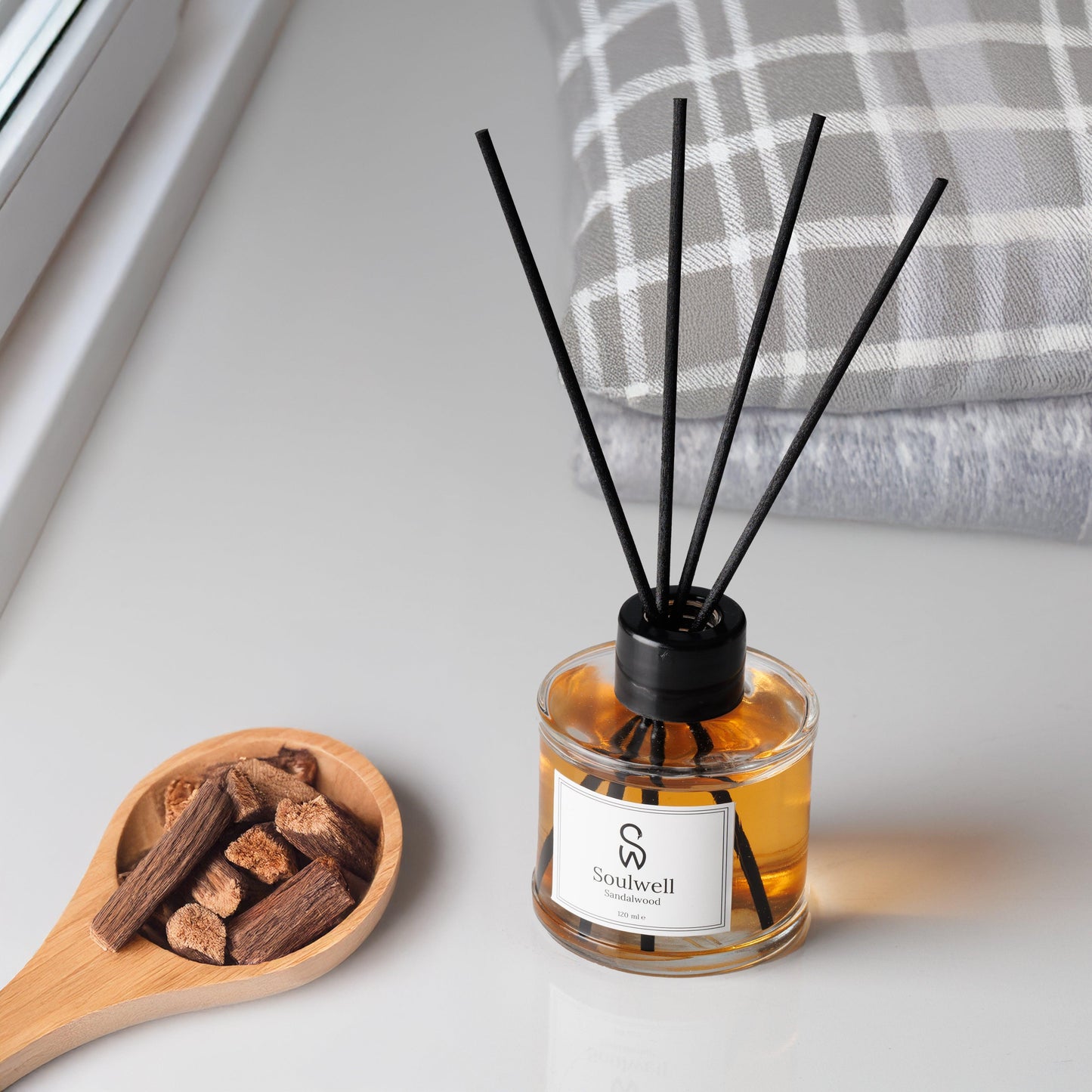 Drzewo Sandałowe - Zapach do Domu z Patyczkami 120m - SOULWELL
