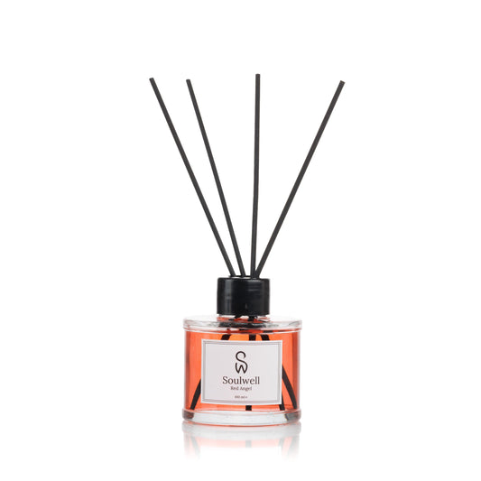 Czerwony Anioł - Zapach do Domu z Patyczkami 120ml | Dekoracyjny Dyfuzor - SOULWELL